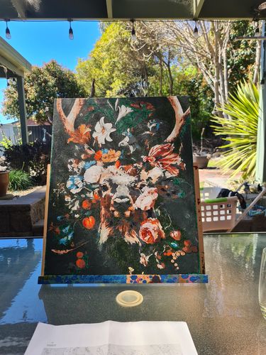 Customer photo review of Floral Deer