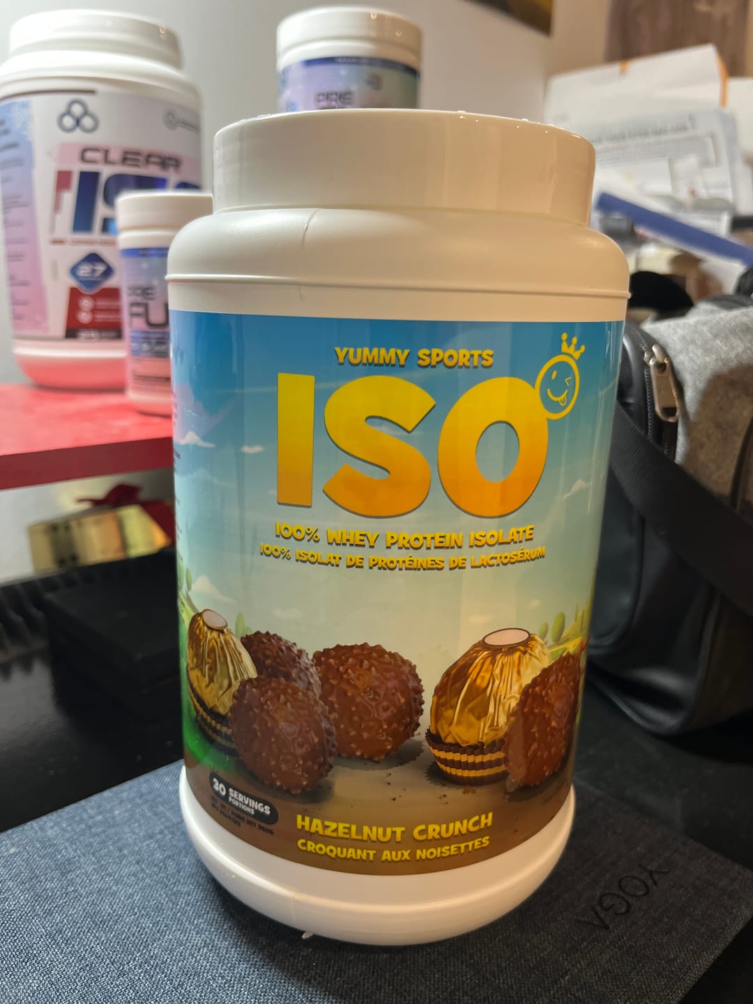 Customer photo review of Yummy Sports - ISO 100% Protéine Isolate 2lbs