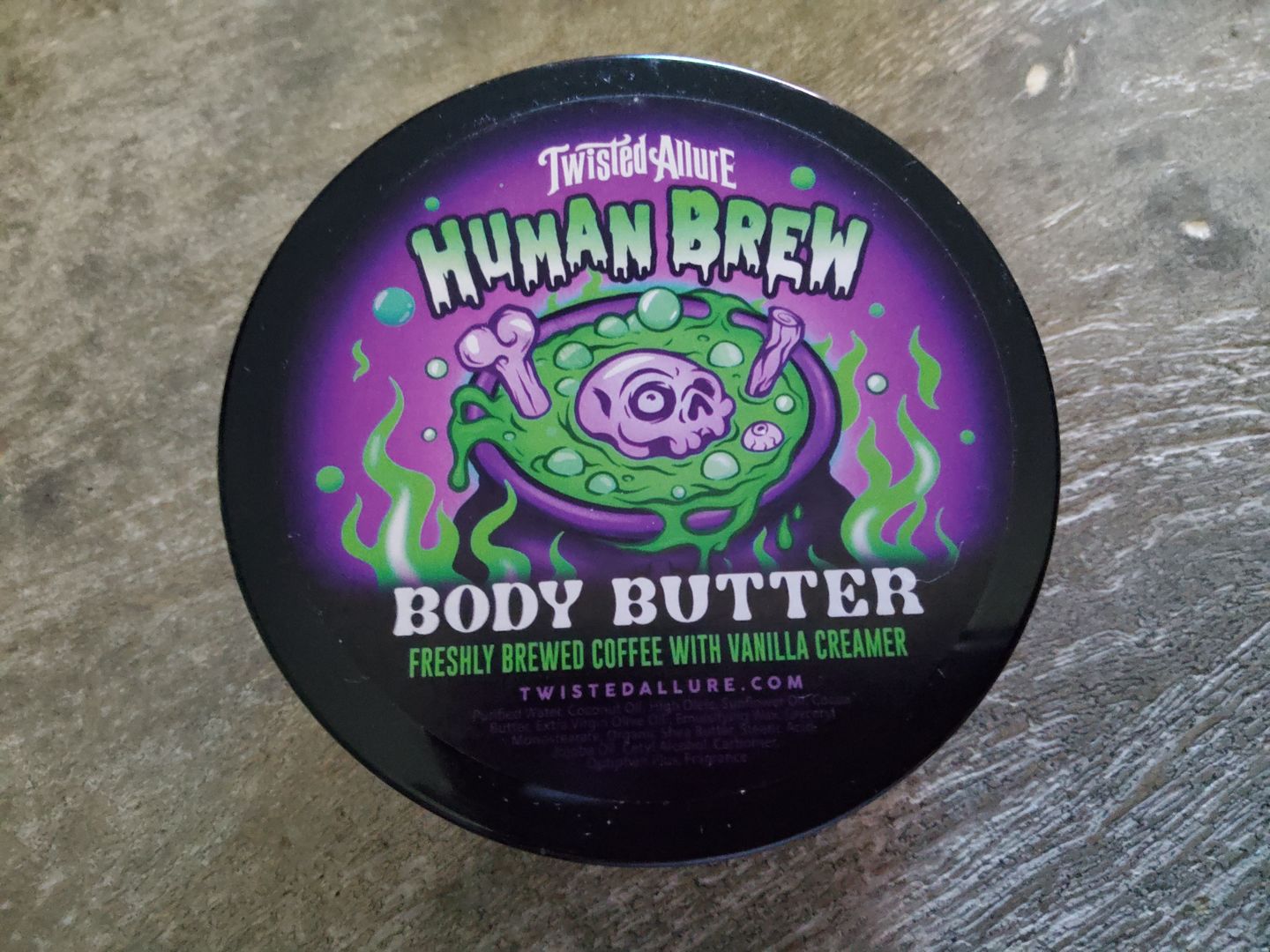 Customer photo review of Human Brew Body Butter