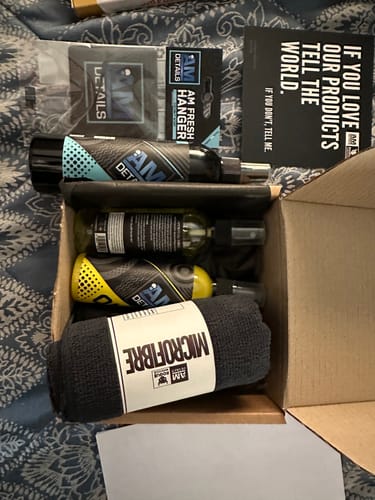 Customer photo review of AM Fresh – Coconut – Spray Air Freshener