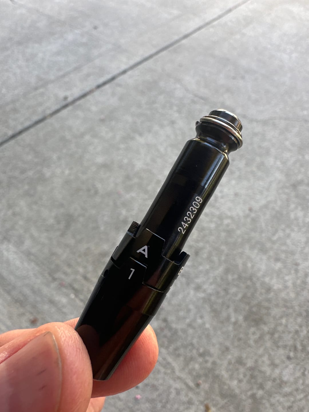 Customer photo review of Titleist Driver Compatible SureFit Shaft Adapter Sleeve