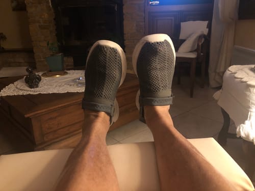 Customer photo review of Sandales d'été évidées orthopédiques - Homme - Nevova