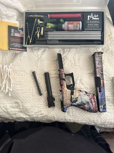 Customer photo review of Glock 20 SF Decal Grip - We The People