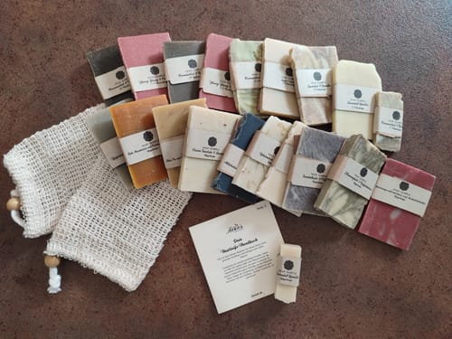 Customer photo review of Loona's Haarseife-Set mit Sisalsäckchen (Finde deine Haarseife)