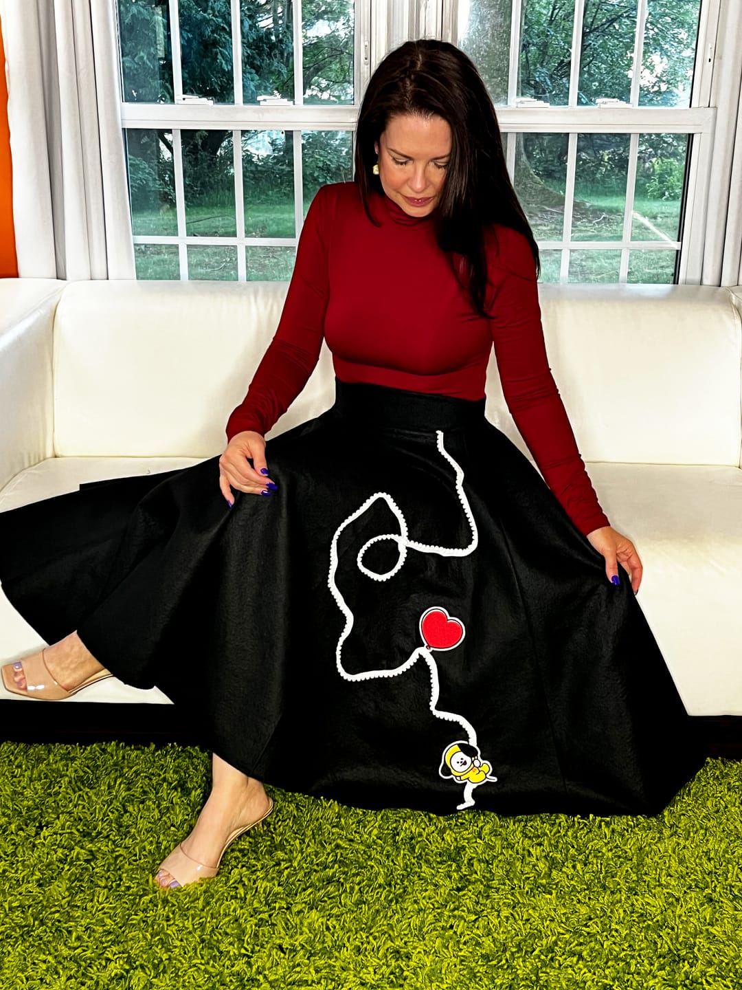 Customer photo review of Premium Wool Blend Craft Felt By Yard