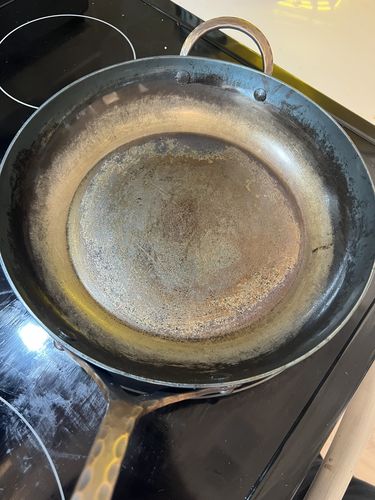 Customer photo review of Bronze Handle Pro Saucier - 11" Long Handle