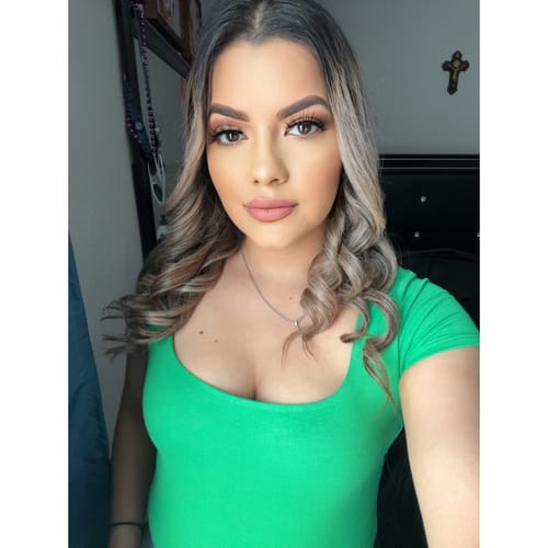 Customer photo review of Best Behavior Bodysuit Kelly Green