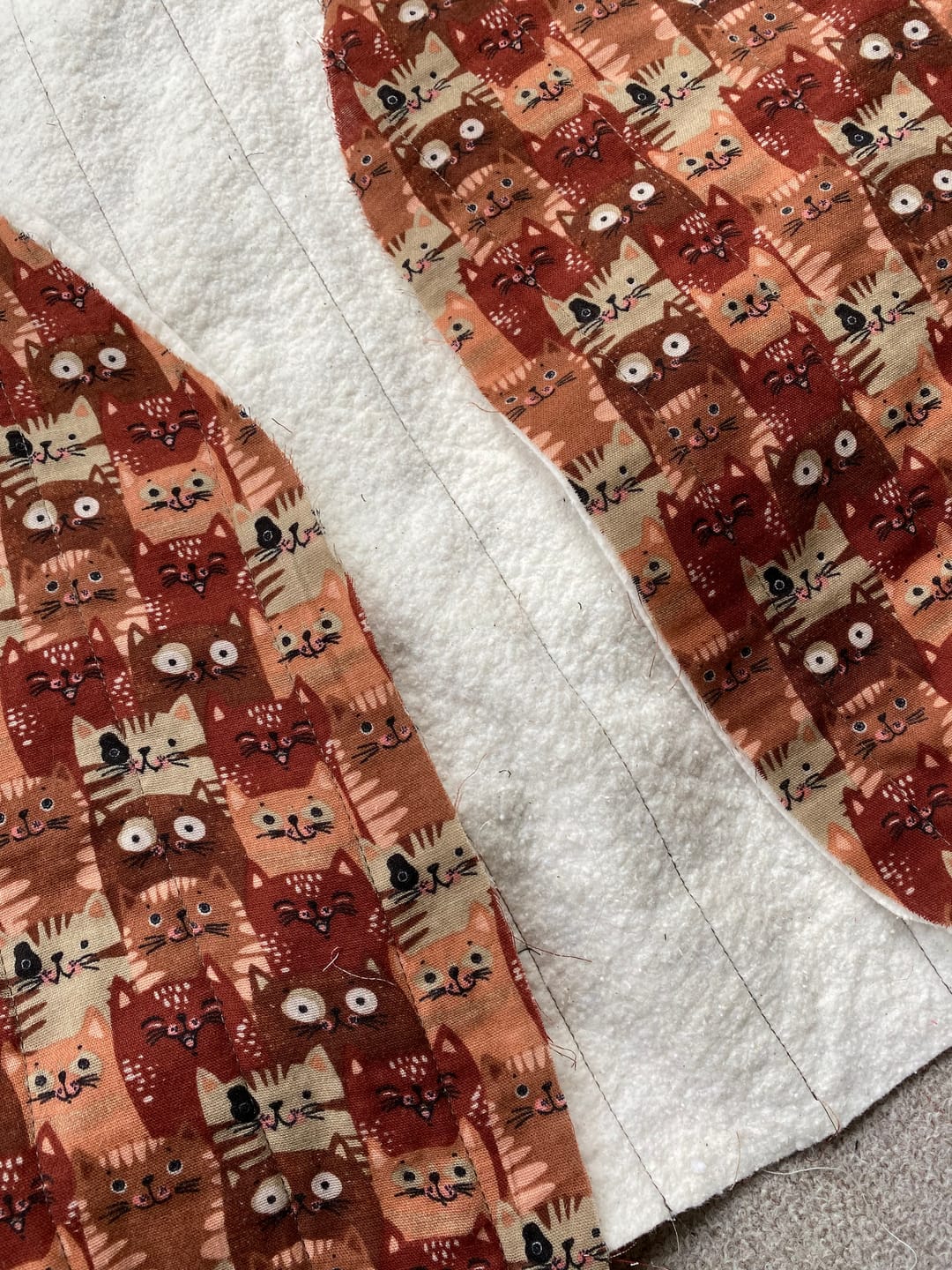 Customer photo review of 'Warm & Natural' Cotton Wadding