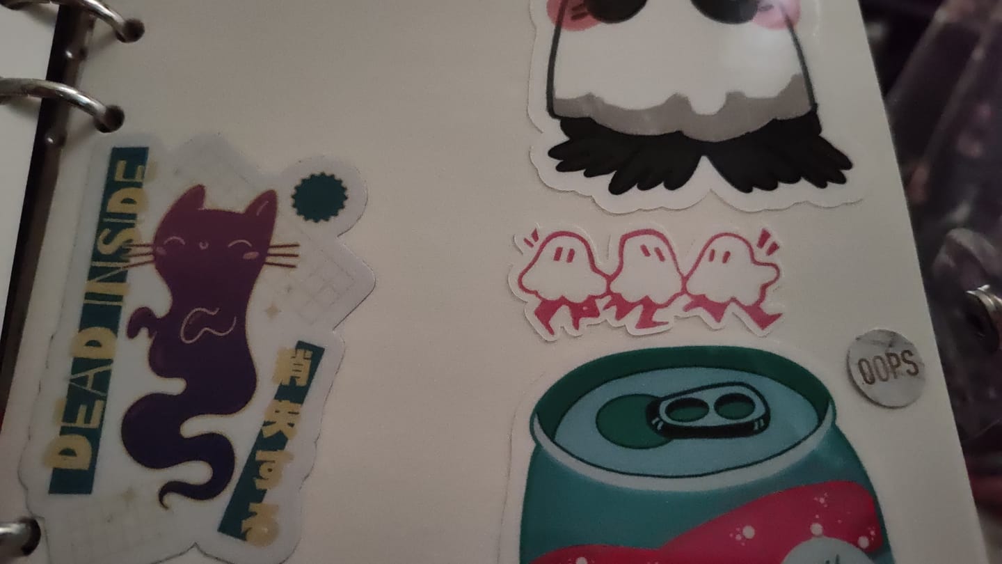 Customer photo review of Cute Stamp Stickers
