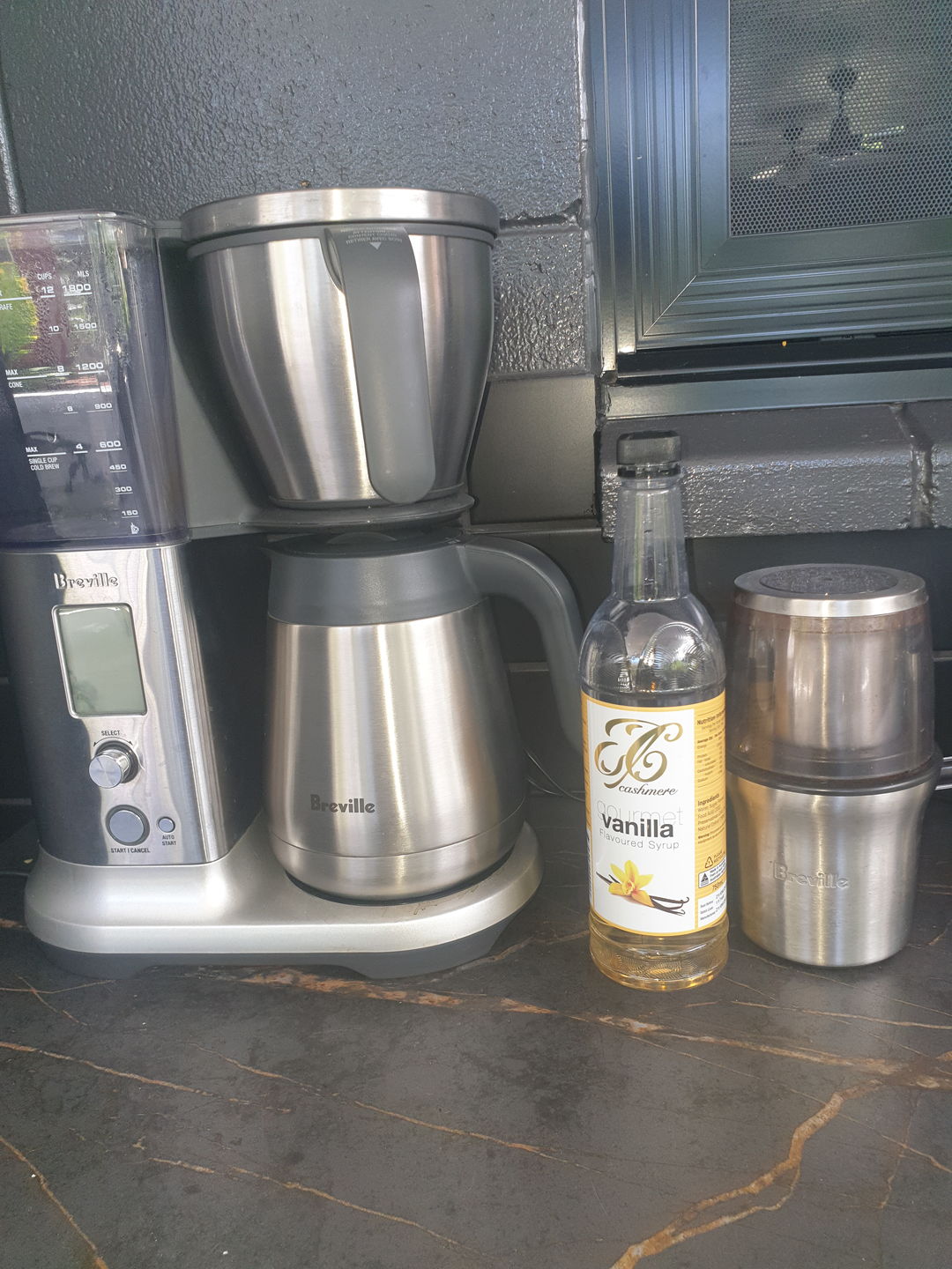 Customer photo review of Vanilla Coffee Syrup