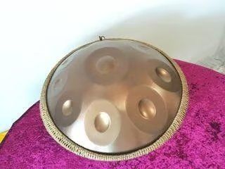 Customer photo review of Cosmos Handpan-Pure Golden 9/10/12 Notes D Minor Tambourine-Gift Set