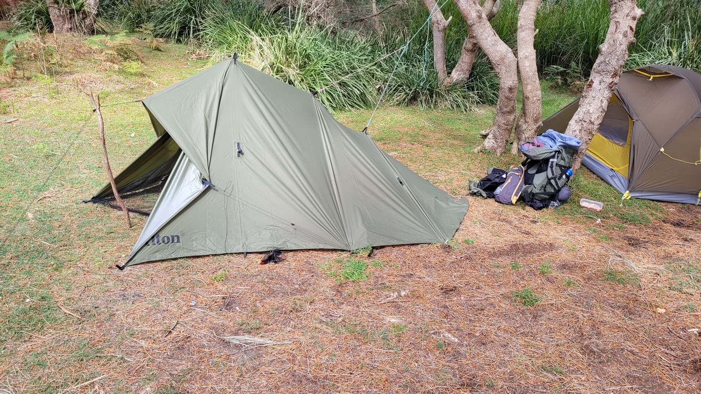 Customer photo review of 3m x 3m Lightweight Tarp