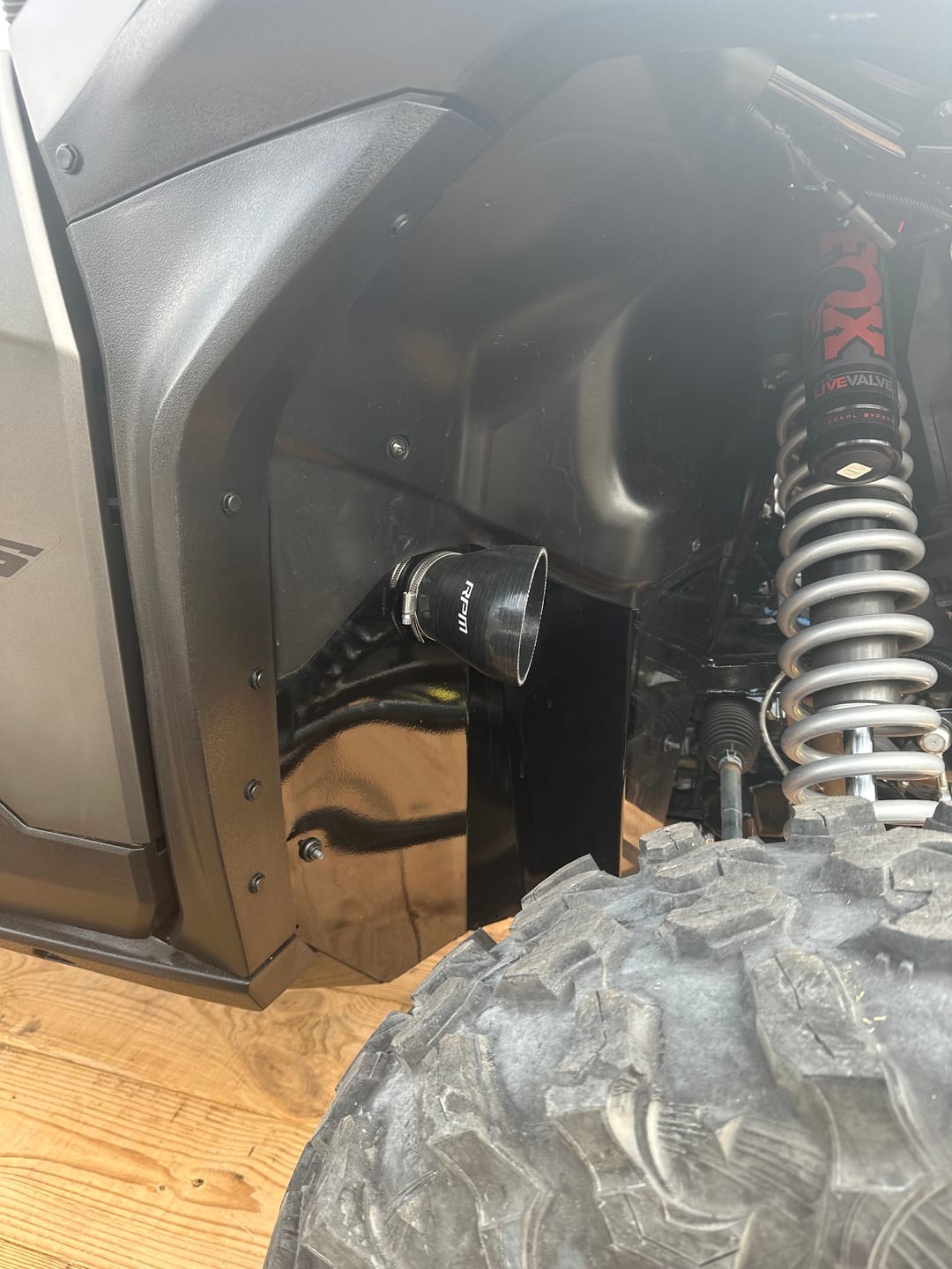 Customer photo review of RPM "Cooler" Air Vent Kit - Universal UTV Cab Cooling Kit