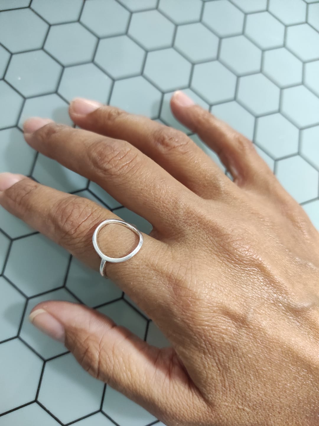 Customer photo review of Anillo Ovali