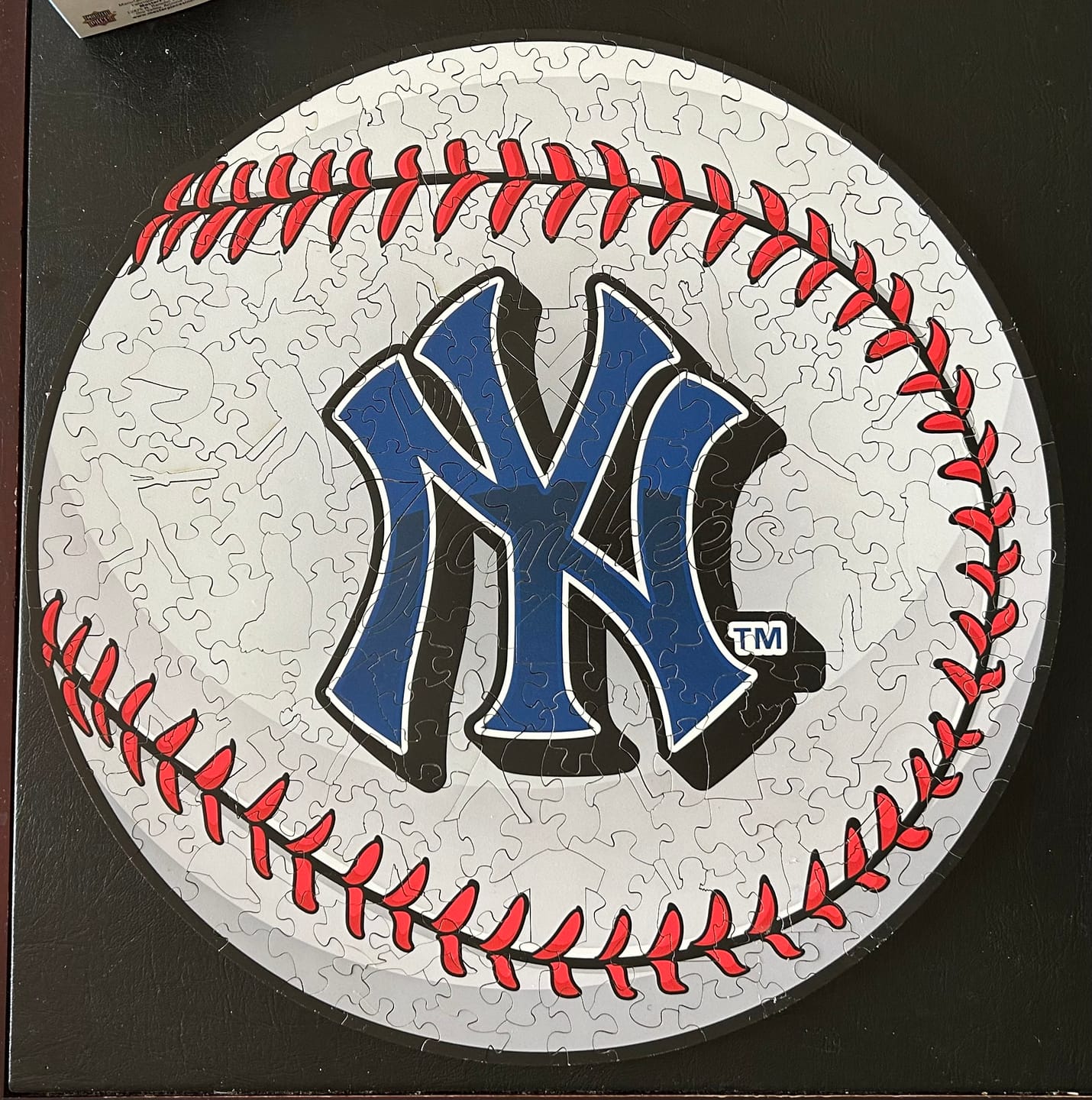 Customer photo review of New York Yankees® - Official Wooden Puzzle