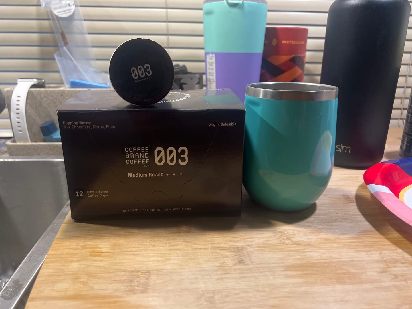 Customer photo review of Premium Medium Roast Kcups