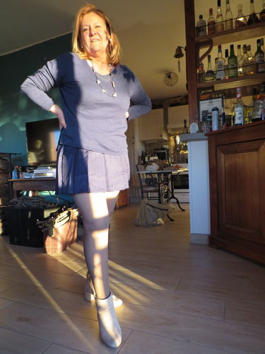 Customer photo review of Collants / Leggings d'hiver en laine polaire