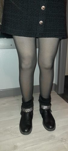 Customer photo review of Collants / Leggings d'hiver en laine polaire