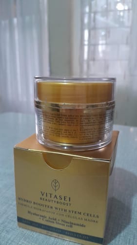 Customer photo review of HYDRO BOOSTER CREMA FACIAL CON 48 HORAS DE HIDRATACIÓN