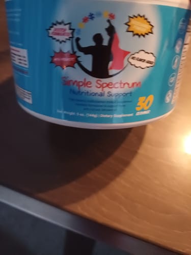 Customer photo review of Simple Spectrum Nutritional Support Supplement