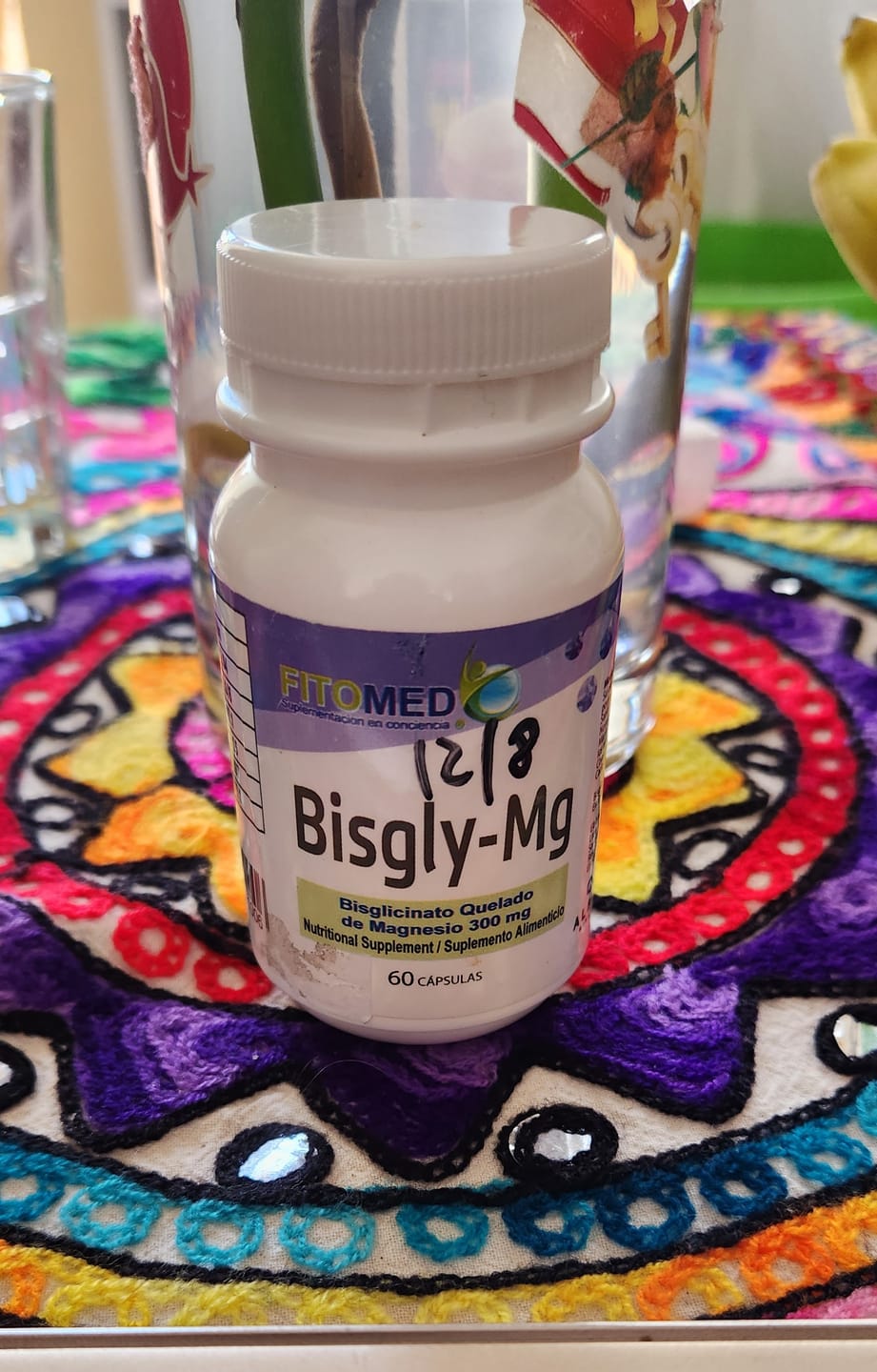 Customer photo review of Bisgly Mg 300 mg-60 cáps