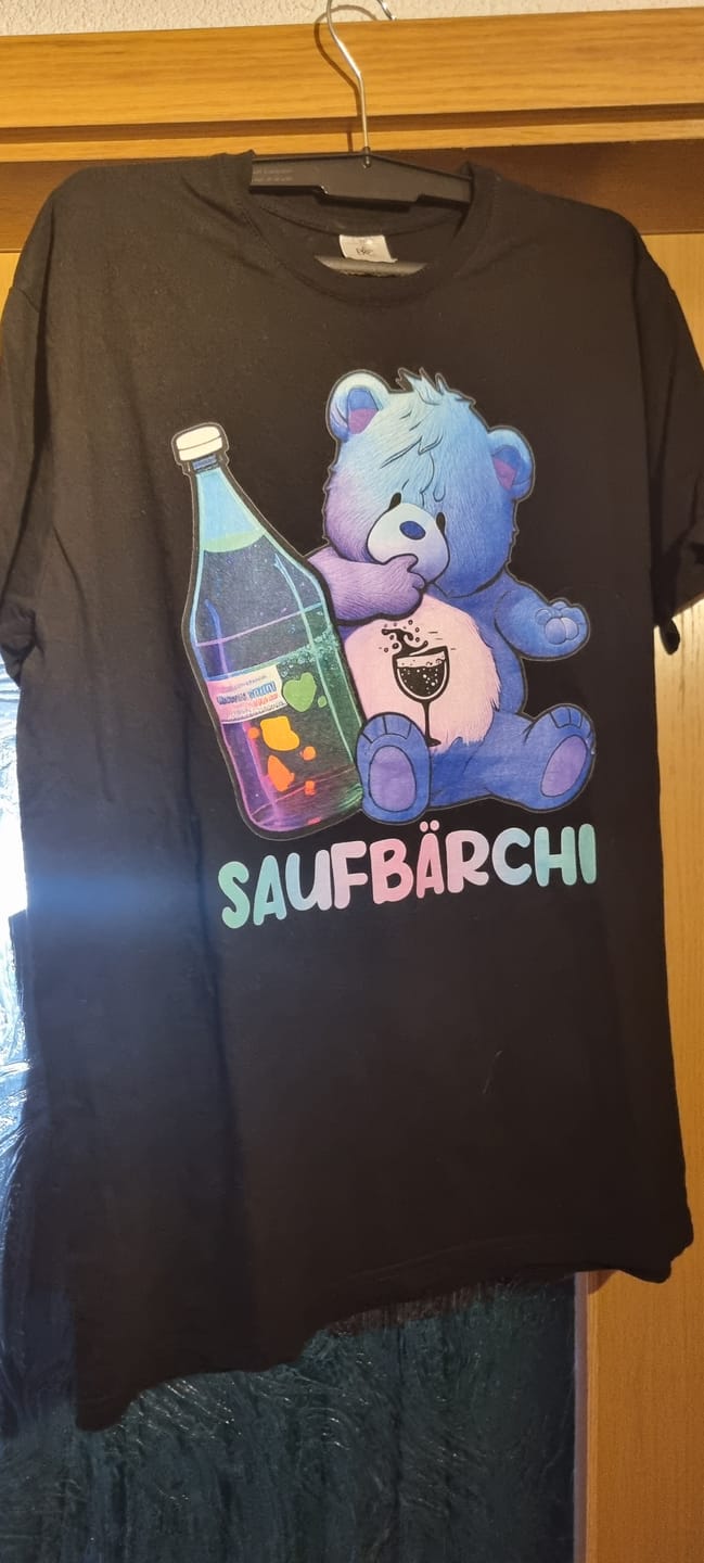 Customer photo review of Saufbärchi - Herren Shirt