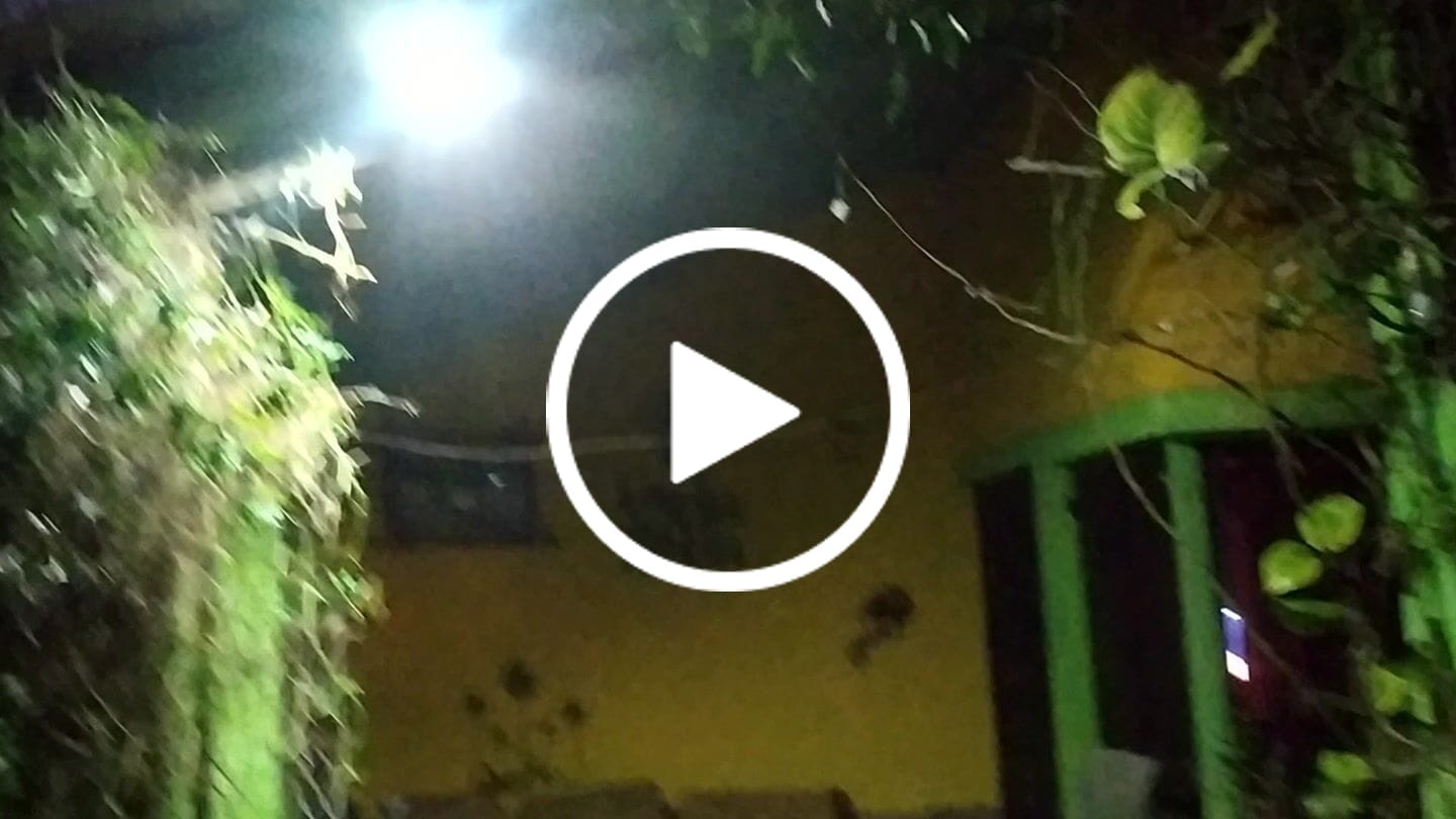 Customer video review of Foco Solar de 6 Luces Ip65 de 60w Milhome