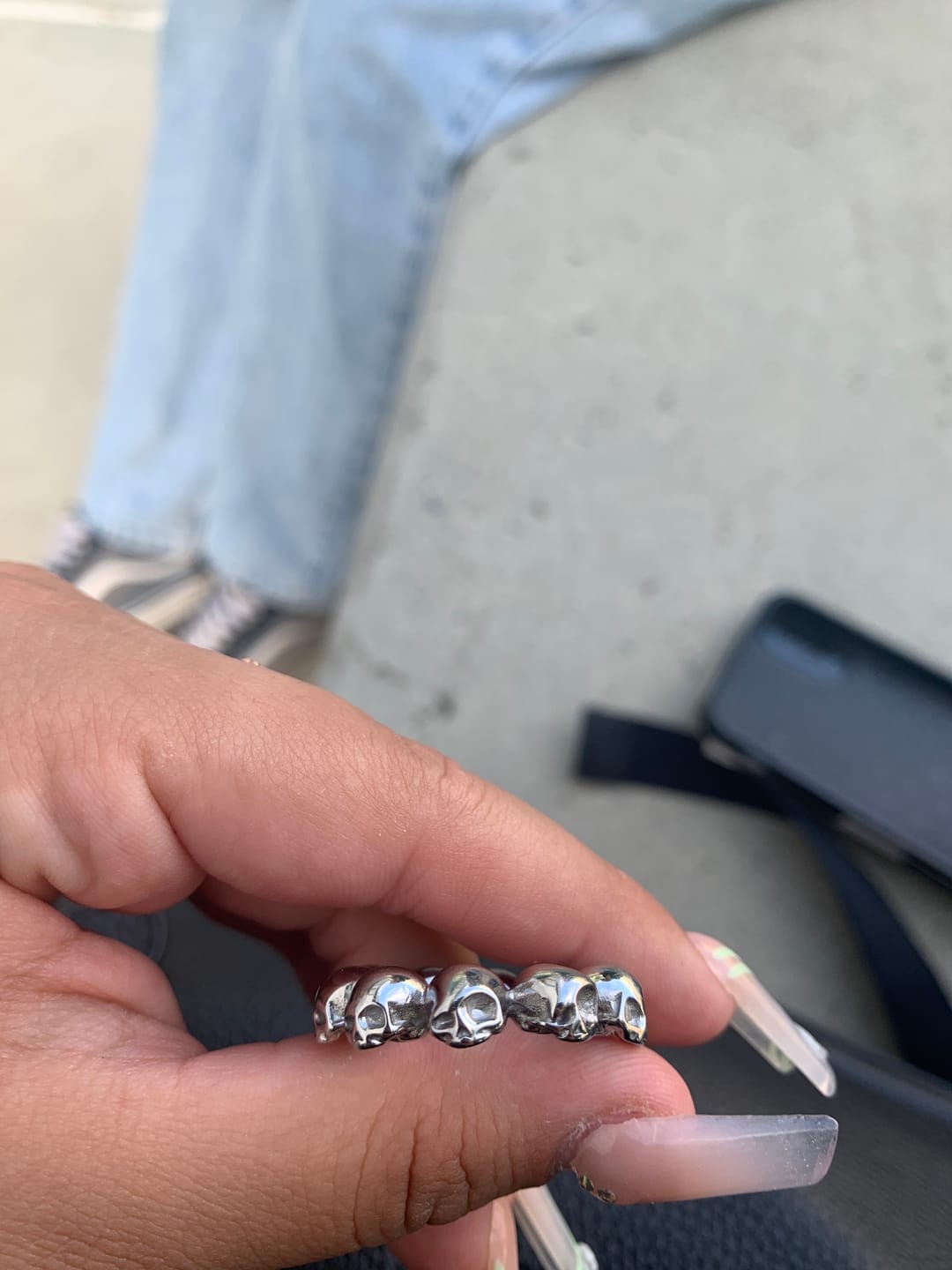 Customer photo review of 10 STAGES OF ADDICTION RING