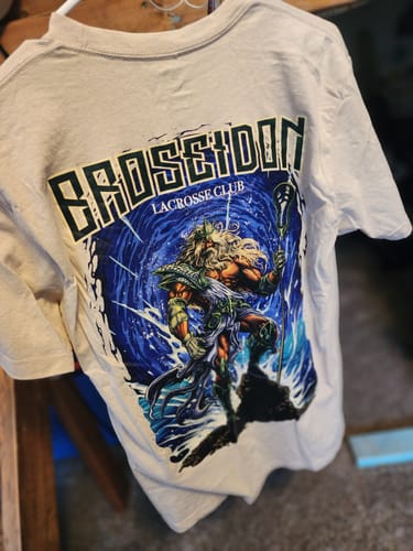 Customer photo review of Broseidon Tee