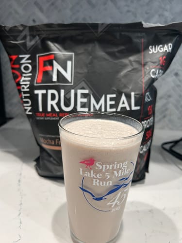 Customer photo review of True Meal Low Carb Meal Replacement