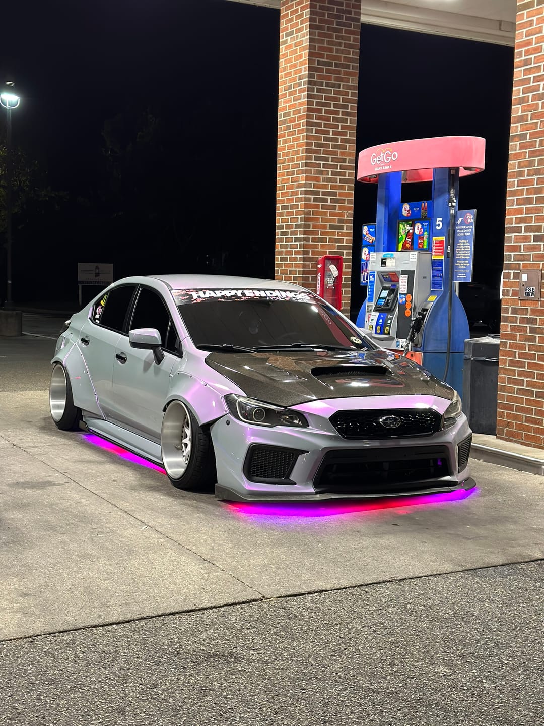 Customer photo review of Candy Metallic Gray Pink Vinyl Wrap