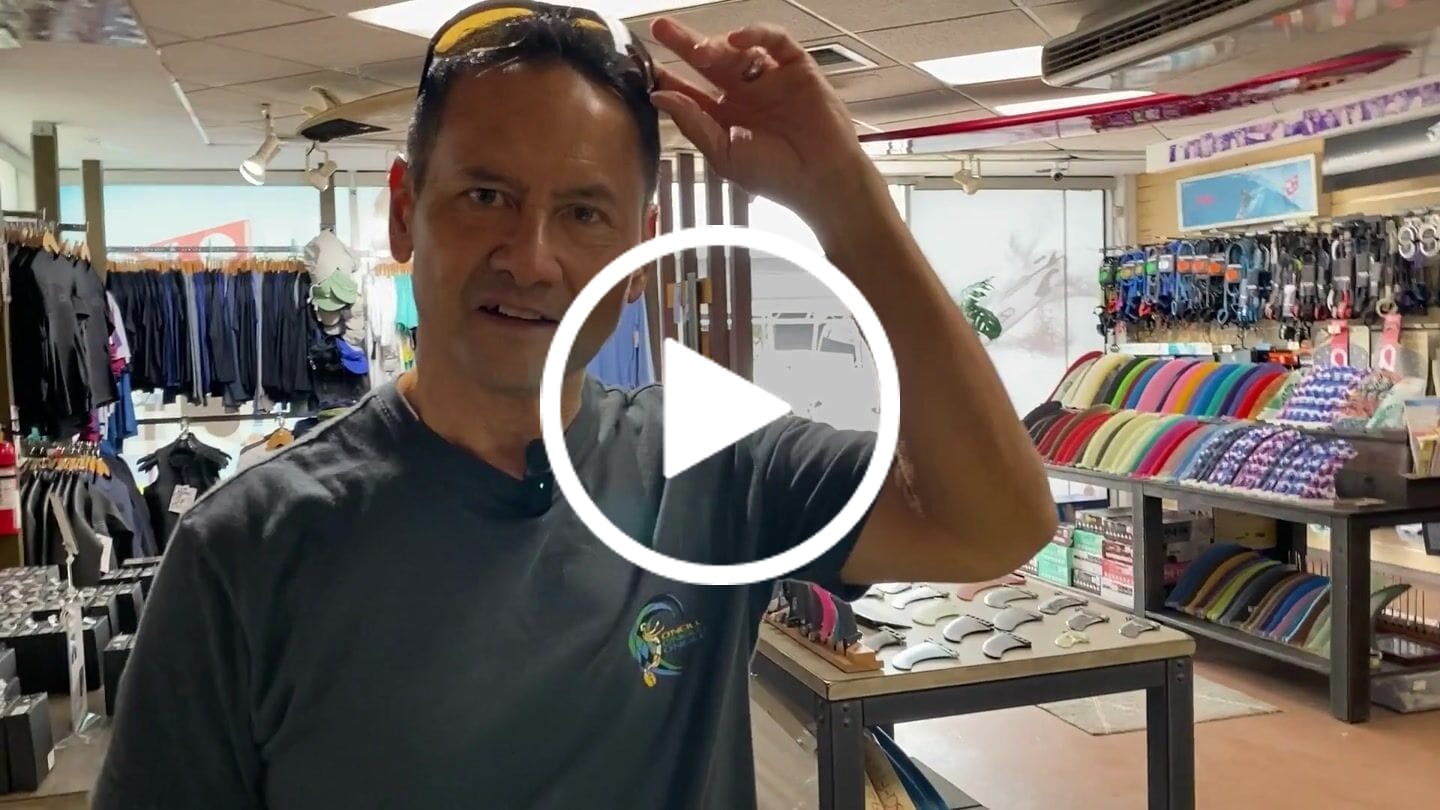 Customer video review of CJ Nelson PARALLAX PLUS 2+1 Fin (7'10-9'9) Thunderbolt Red