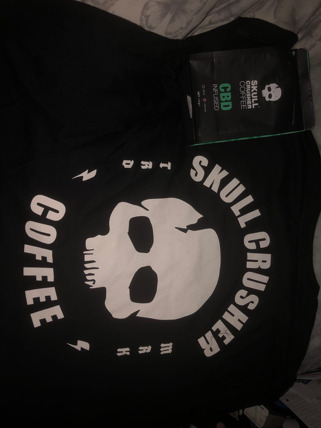 Customer photo review of Skull Crusher Coffee - Infused - 240g
