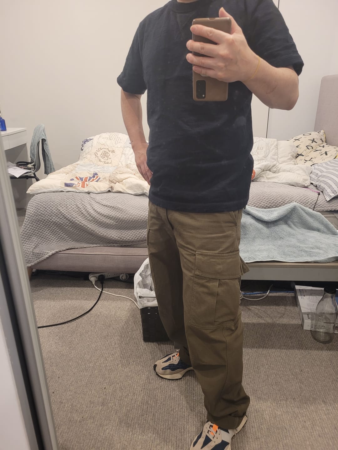 Customer photo review of US Army 5th Model Tropical Jungle Fatigue Pants