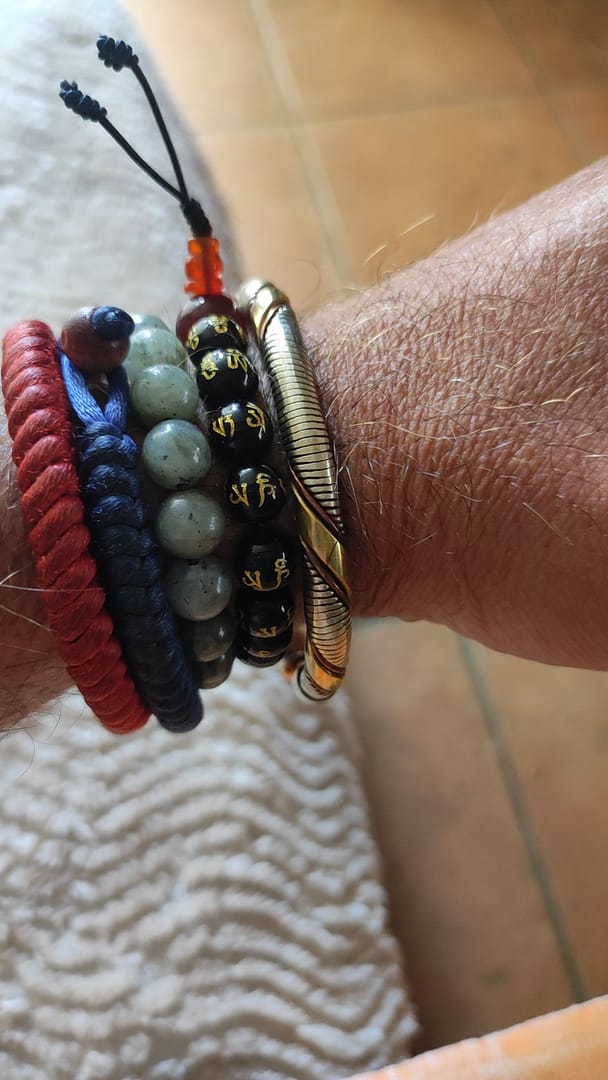 Customer photo review of Bracelets 3 Métaux