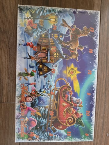 Customer photo review of VORBESTELLUNG: Würfel-Adventskalender 2023