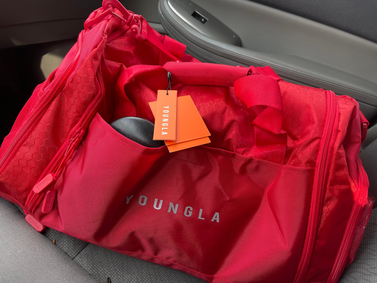 Customer photo review of 740 Elite Duffle Bags