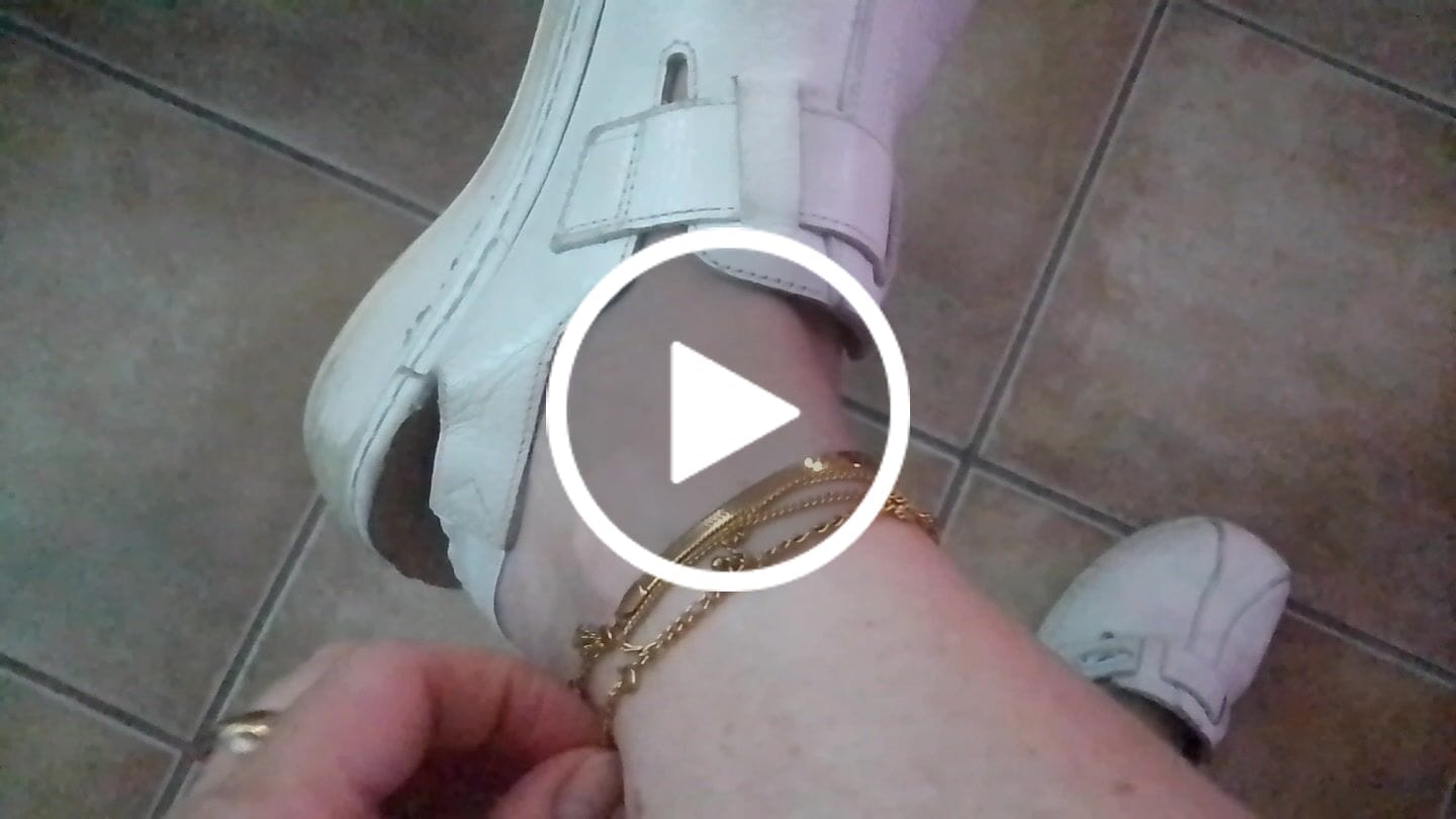 Customer video review of Tobillera Maraña