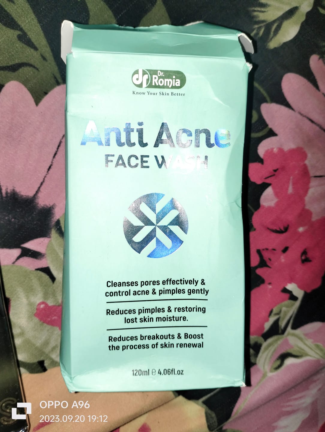 Customer photo review of Best Face Wash For Acne in Pakistan – Anti Acne Face Wash