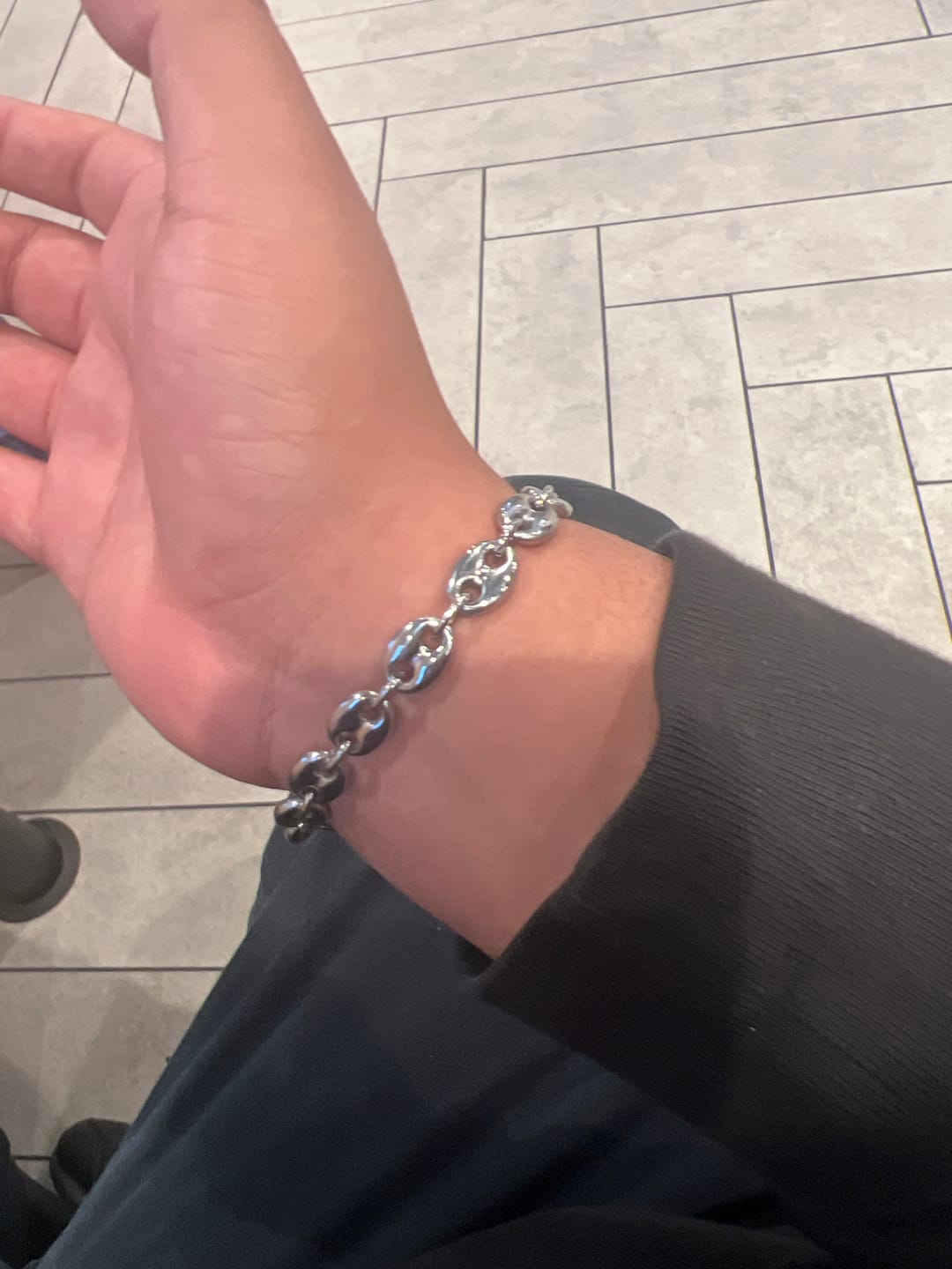 Customer photo review of GUCCI LINK BRACELET