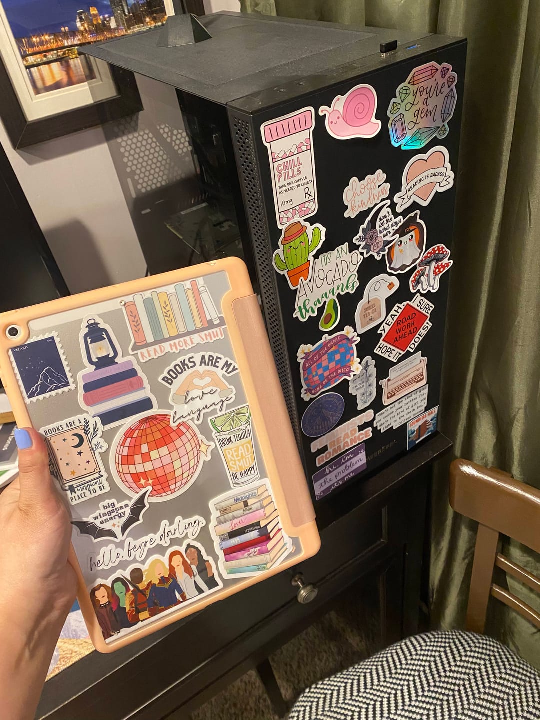 Customer photo review of books are my love language