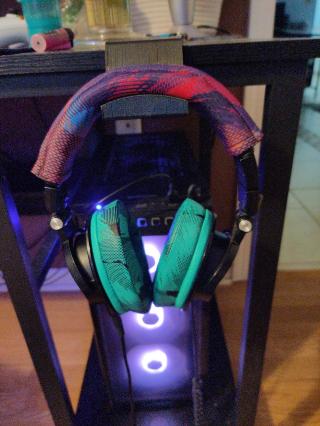 Customer photo review of WC BandZ V2 Protective Headband Cover For ATH M Series Headphones