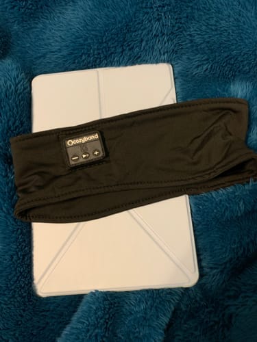 Customer photo review of CozyBand Wireless Headphones