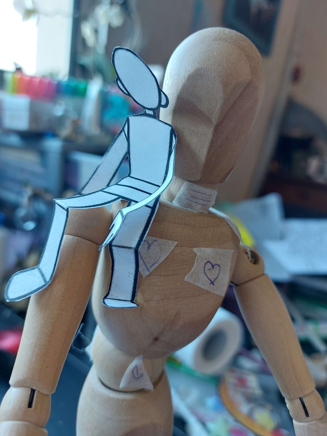 Customer photo review of Paper Doll Templates PDF