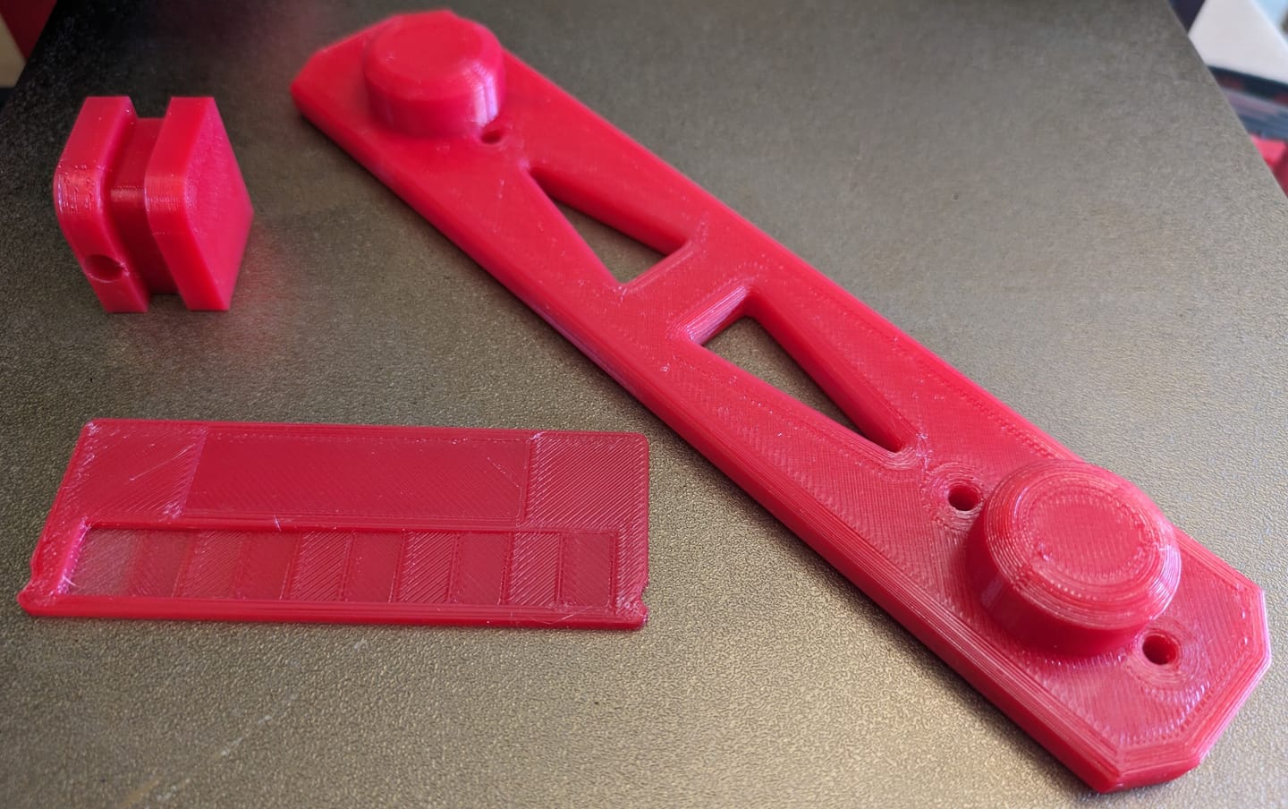 Customer photo review of Candy Red PETG Filament 1.75mm