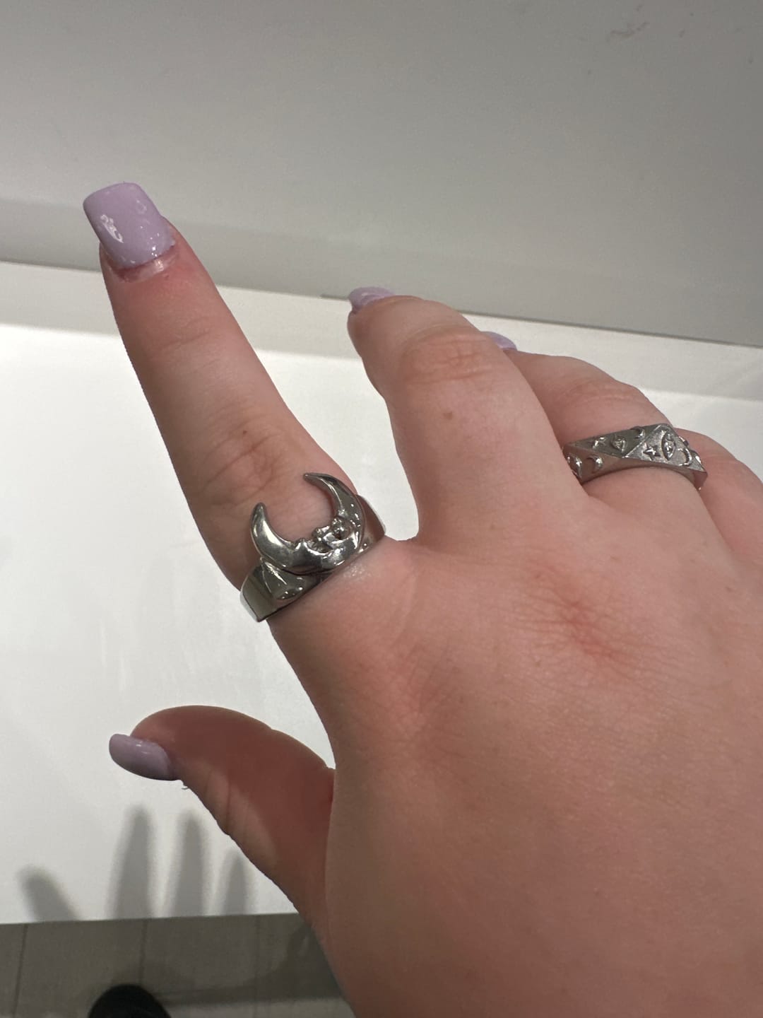 Customer photo review of LUNA THE LUNATIC LUNAR RING