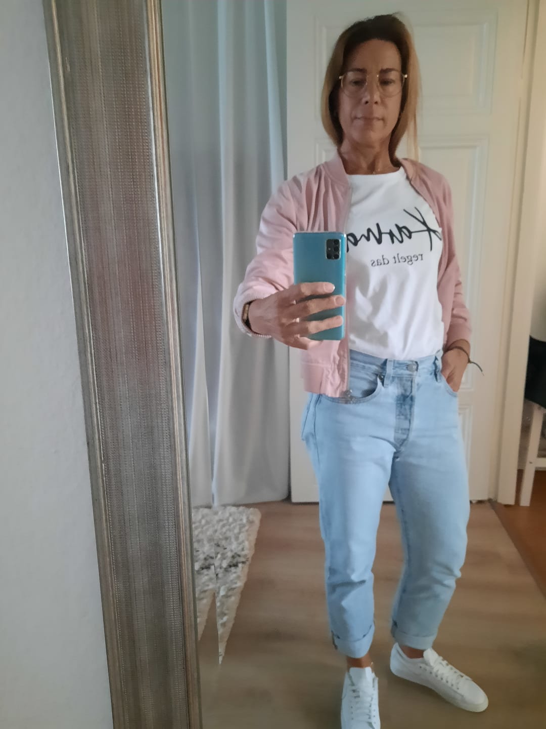 Customer photo review of Karma regelt das 100% Bio T-Shirt