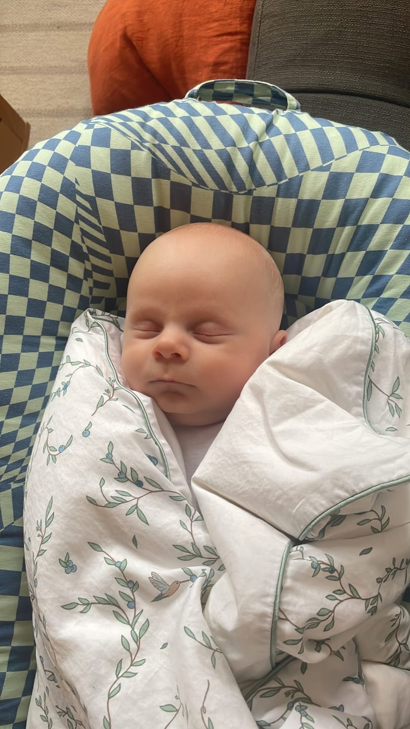 Customer photo review of Secret Garden Baby Duvet - Ivory