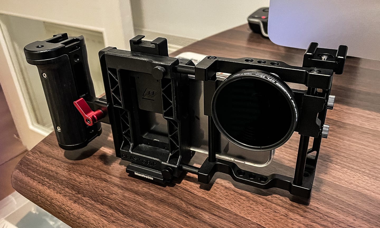 Customer photo review of 58mm Filter Adapter for 37mm Mount