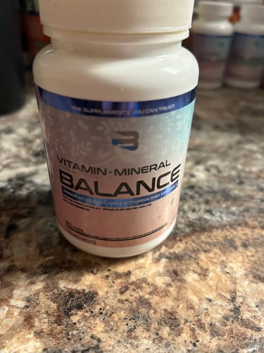 Customer photo review of Vitamin + Mineral Balance